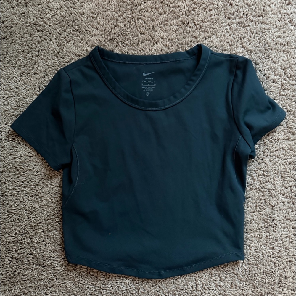 Nike Women's Dark Blue Crop Top